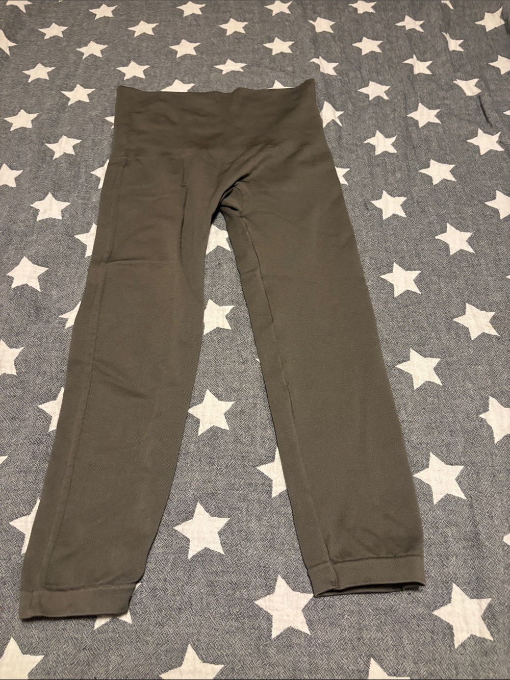 SPANX Olive Green Sculpting High-Waist Leggings